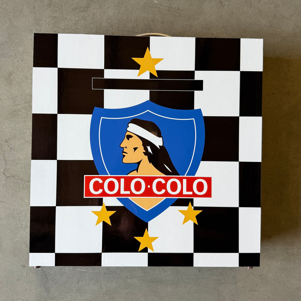 MALETA MADERA NATURAL CON LOGO
