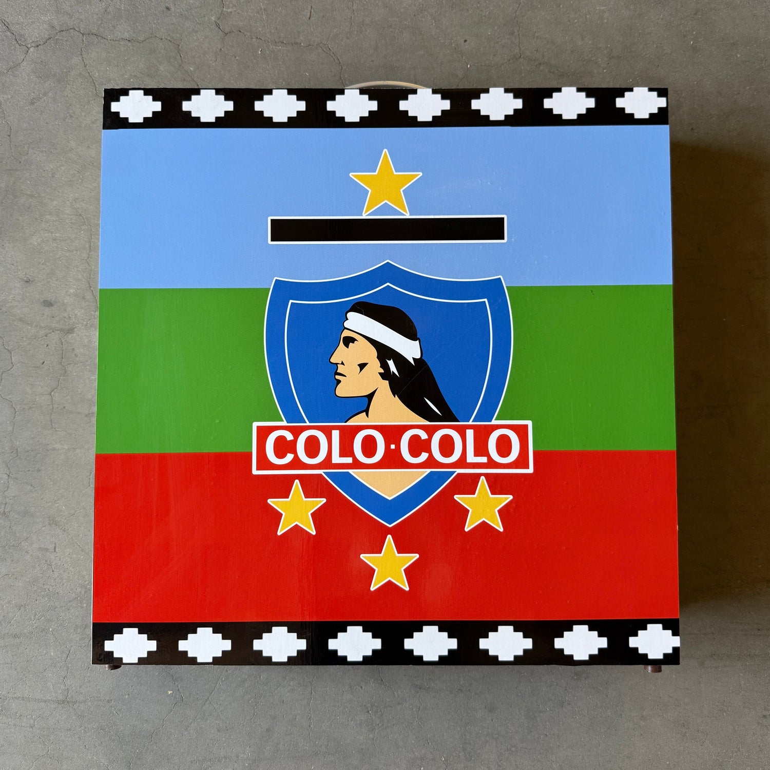 MALETA MADERA NATURAL CON LOGO