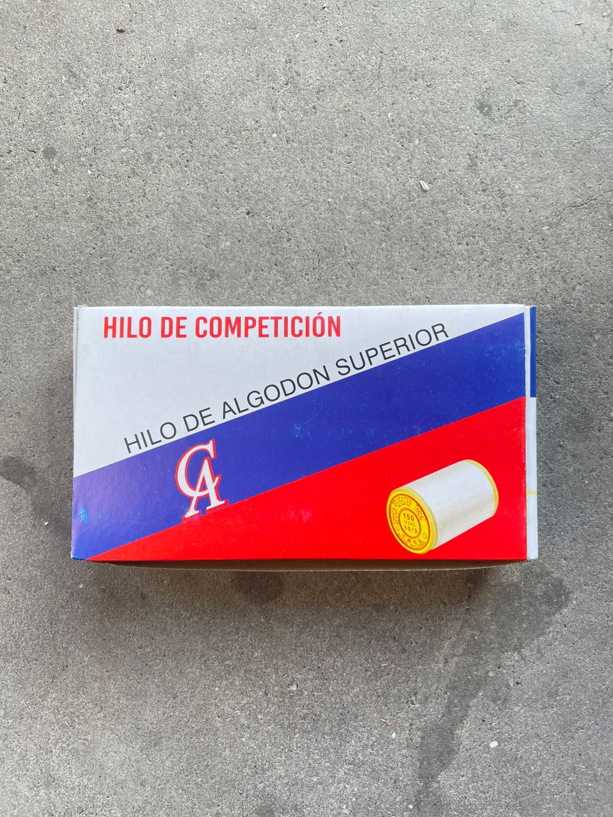 Hilo Chino 10/3 - Algodón- 150yds (12un)