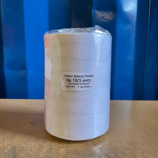 Cono de Hilo 18/3 - 100% Algodón - 1kg