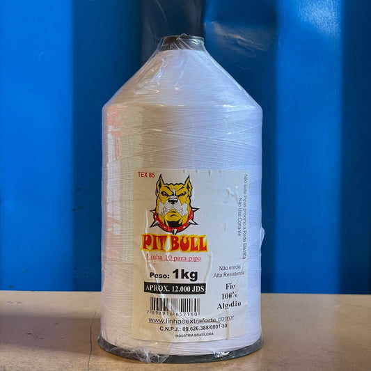 Cono Hilo Pitbull N°10 - 100% Algodón - 1kg (app 12.000 yds)