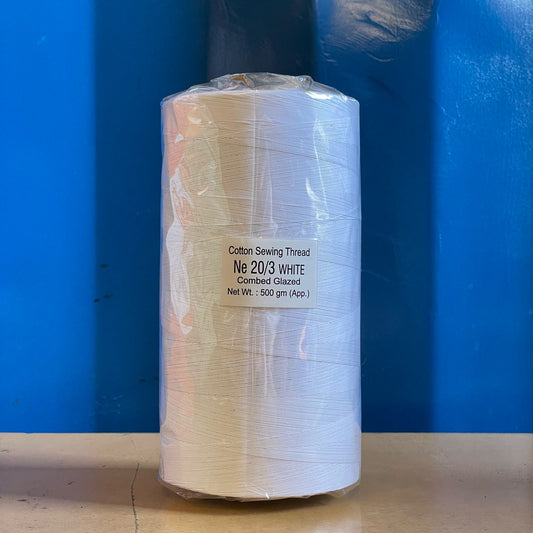 Cono de Hilo 20/3 - 100% Algodón - 0,5kg