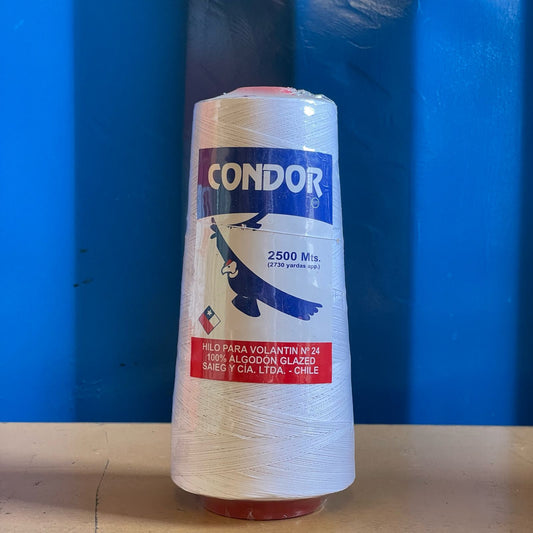 Cono de Condor N°24 - 100% Algodón Glaseado - 2500mts