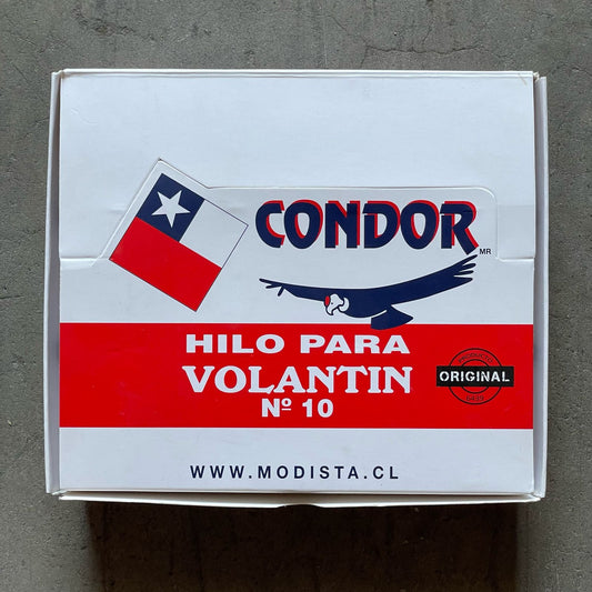 Hilo Condor N°10 - 100% Algodón Pulido - 420mt (12un)