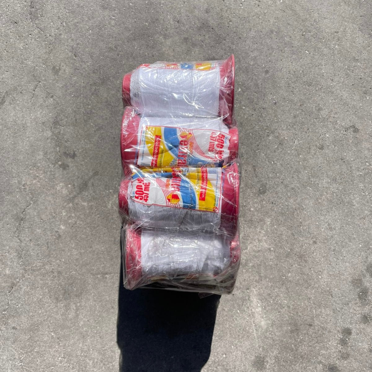 Hilo brasileño algodón blanco 500 yardas (12un)